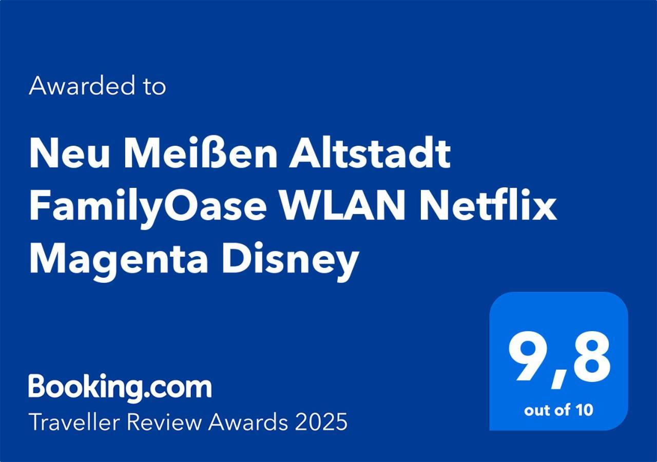 Neu Meissen Altstadt Familyoase Wlan Netflix Magenta Disney Esterno foto
